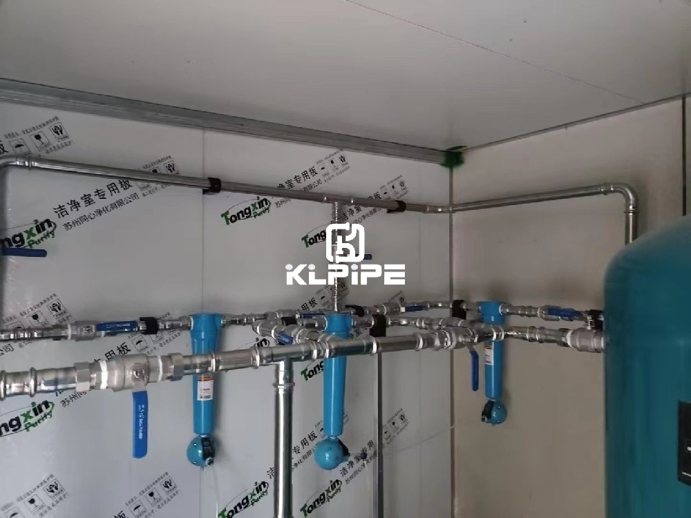 高壓細(xì)水霧不銹鋼管道安裝