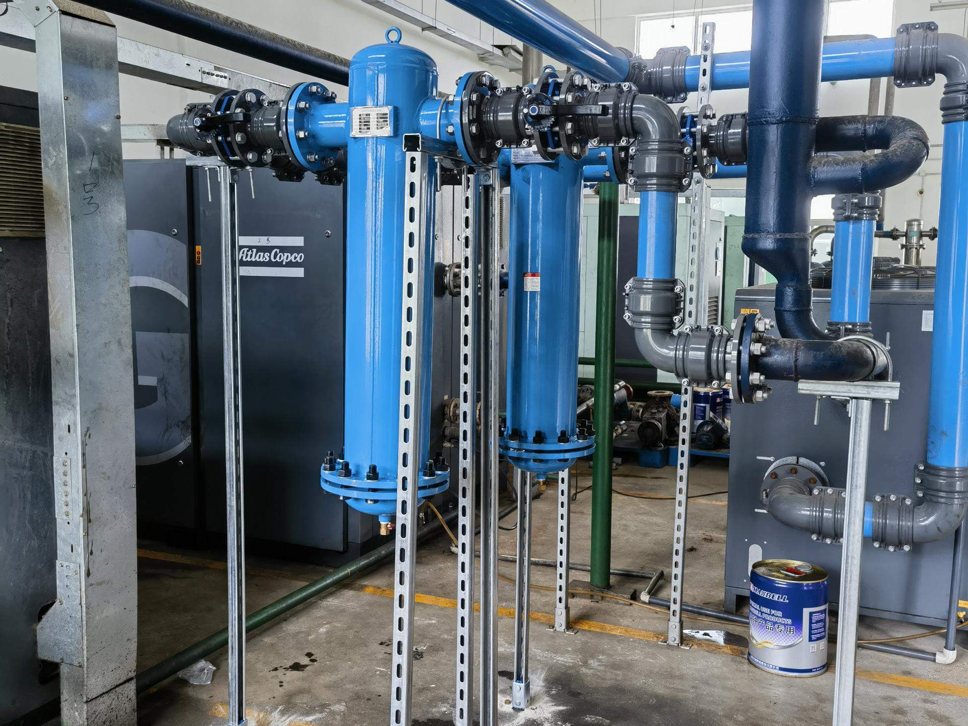 空壓機裝管道如何優(yōu)化氣流效率